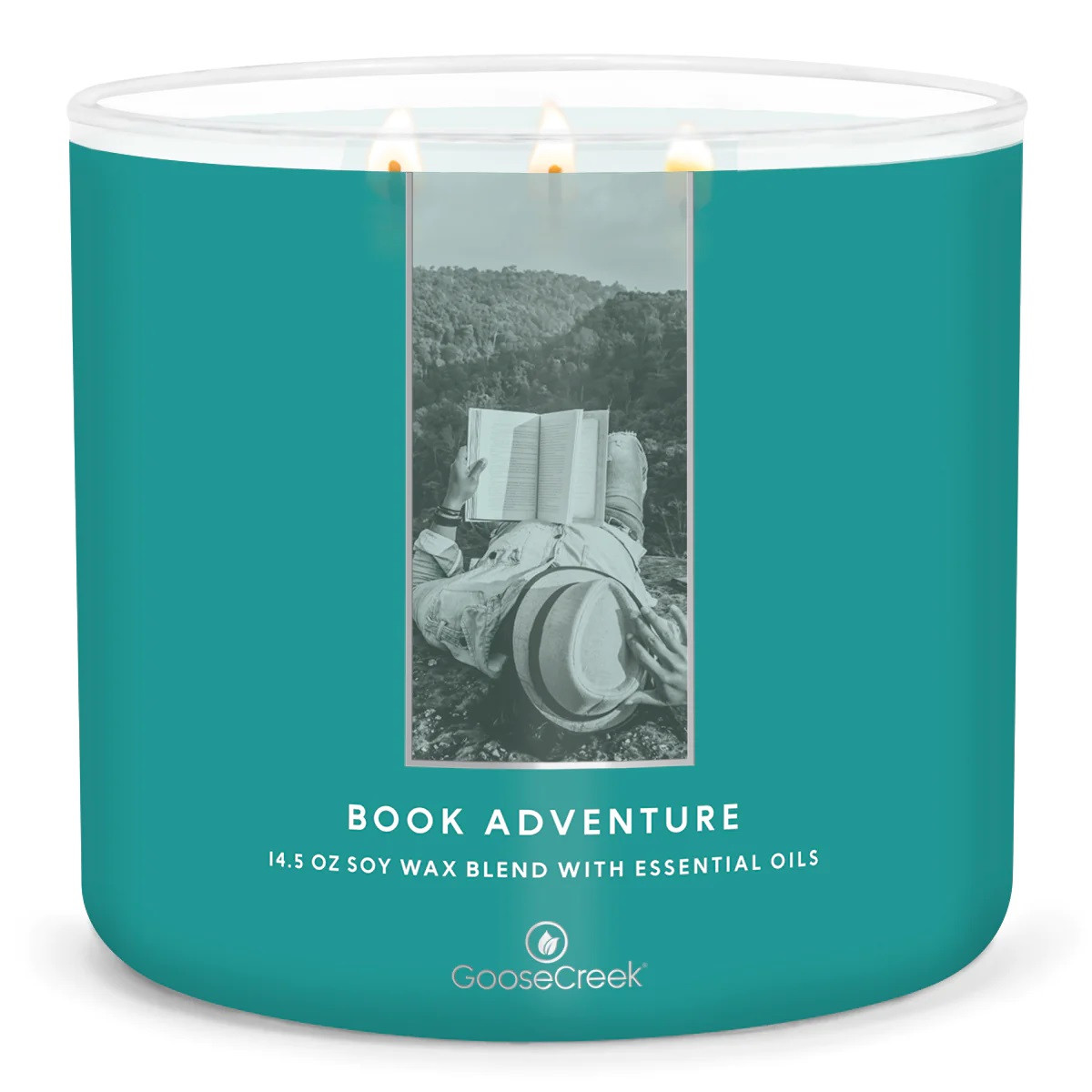 Goose Creek Candle® Book Adventure 3DochtKerze 411g, 25,95