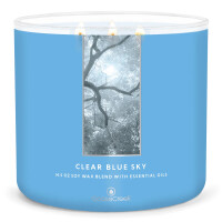 Clear Blue Sky 3-Docht-Kerze 411g