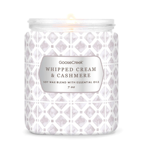 Goose Creek Candle® Whipped Cream & Cashmere 1-Docht-Kerze 198g