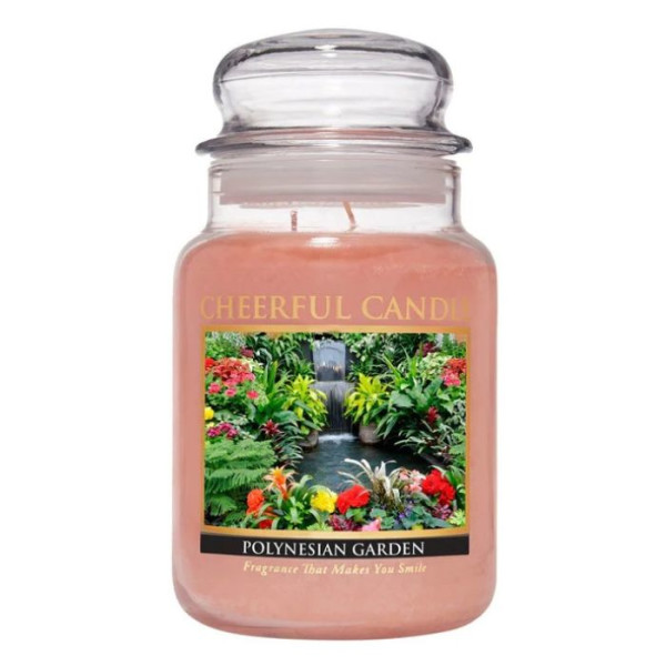 Cheerful Candle Polynesian Garden 2-Docht-Kerze 680g