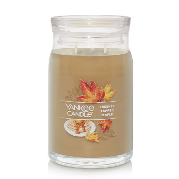 Yankee Candle® Freshly Tapped Maple Signature Glas 567g