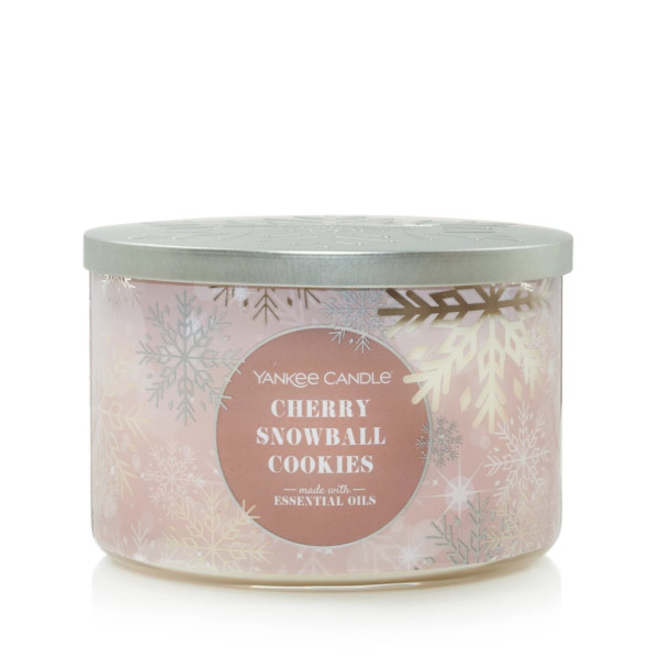 Yankee Candle® Cherry Snowball Cookies 3-Docht-Kerze 510g