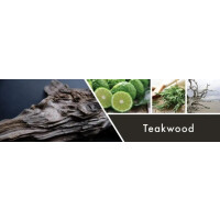 Teakwood - Mens Collection 3-Docht-Kerze 411g