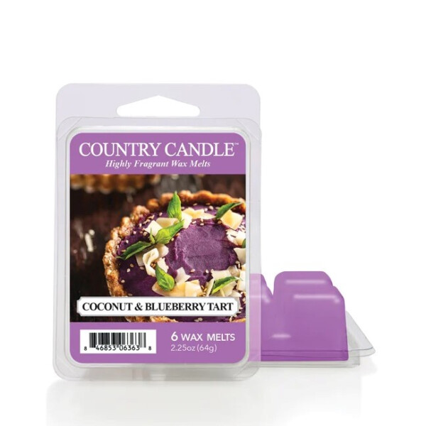 Country Candle™ Coconut & Blueberry Tart Wachsmelt 64g