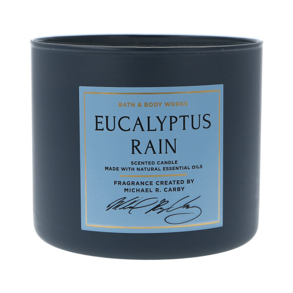 Eucalyptus Rain 3-Docht-Kerze 411g