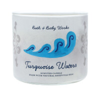 Turquoise Waters 3-Docht-Kerze 411g