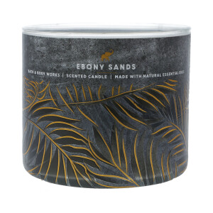 Ebony Sands 3-Docht-Kerze 411g