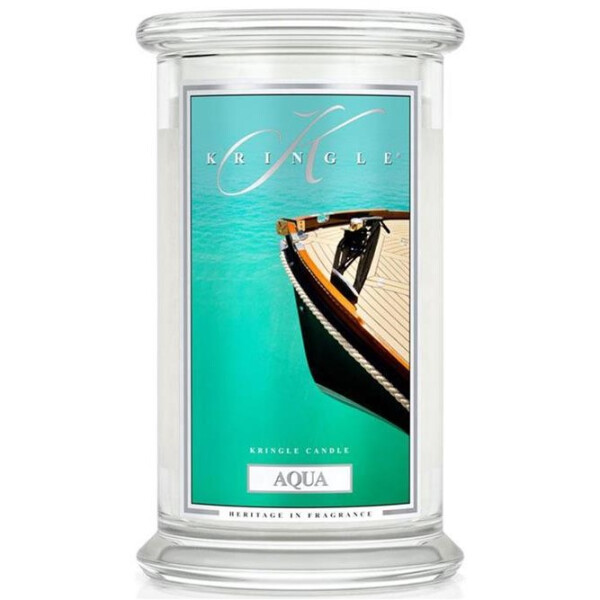 Aqua 2-Docht-Kerze 623g