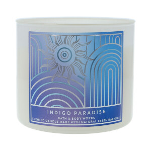 Indigo Paradise 3-Docht-Kerze 411g