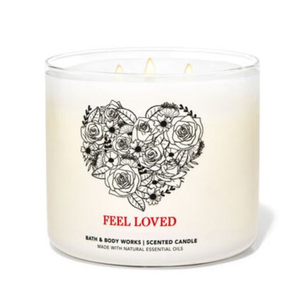 Bath & Body Works® Feel Loved 3-Docht-Kerze 411g