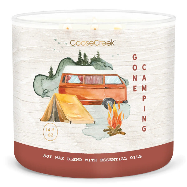 Goose Creek Candle® Gone Camping 3-Docht-Kerze 411g