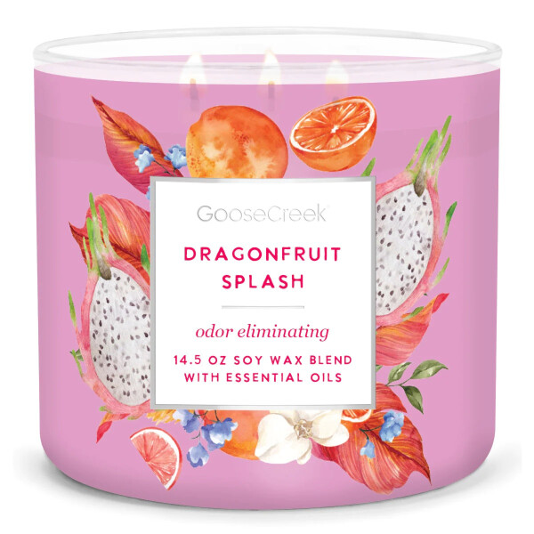 Goose Creek Candle® Dragonfruit Splash 3-Docht-Kerze 411g