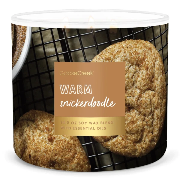 Warm Snickerdoodle 3-Docht-Kerze 411g