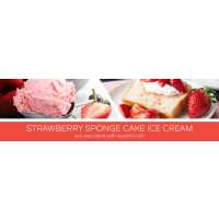 Goose Creek Candle® Strawberry Sponge Cake Ice Cream 3-Docht-Kerze 411g