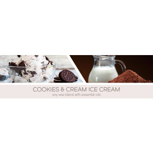 Cookies &amp; Cream Ice Cream 3-Docht-Kerze 411g