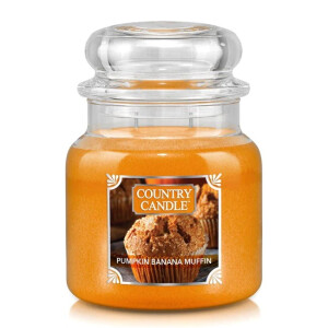 Country Candle™ Pumpkin Banana Muffin 2-Docht-Kerze...