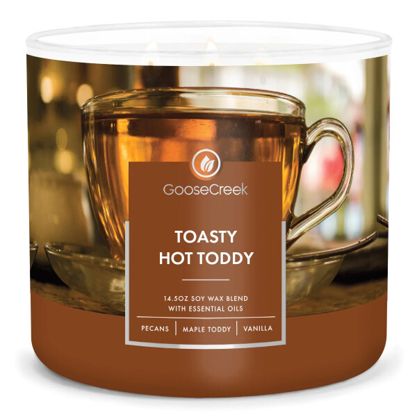 Goose Creek Candle® Toasty Hot Toddy 3-Docht-Kerze 411g