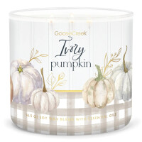 Ivory Pumpkin 3-Docht-Kerze 411g