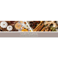 Ivory Pumpkin 3-Docht-Kerze 411g