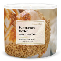 Goose Creek Candle® Butterscotch Toasted Marshmallow 3-Docht-Kerze 411g