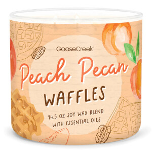 Goose Creek Candle® Peach Pecan Waffles 3-Docht-Kerze...