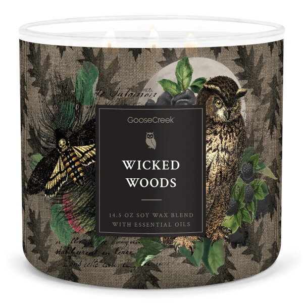 Goose Creek Candle® Wicked Woods 3-Docht-Kerze 411g Halloween Collection