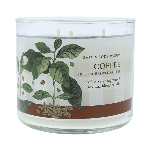 Bath & Body Works® Freshly Brewed Coffee 3-Docht-Kerze 411g