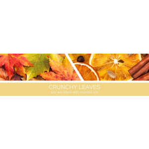 Crunchy Leaves 3-Docht-Kerze 411g