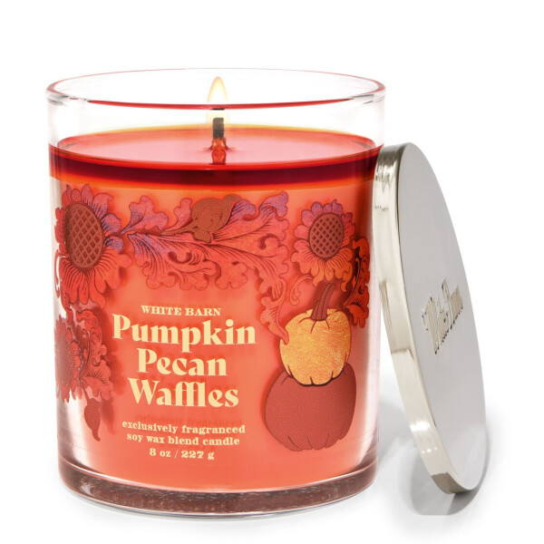 Bath & Body Works® Pumpkin Pecan Waffles 1-Docht-Kerze 227g