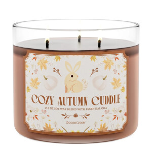 Cozy Autumn Cuddle 3-Docht-Kerze 411g