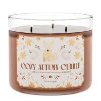 Cozy Autumn Cuddle 3-Docht-Kerze 411g