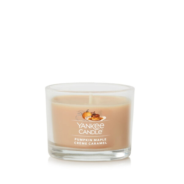 Yankee Candle® Pumpkin Maple Crème Caramel Mini Glas 37g