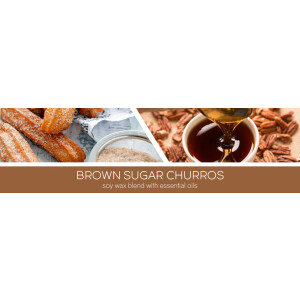 Goose Creek Candle® Brown Sugar Churros 3-Docht-Kerze 411g