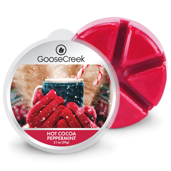 Goose Creek Candle® Hot Cocoa & Peppermint Wachsmelt 59g