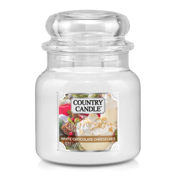 Country Candle™ White Chocolate Cheesecake 2-Docht-Kerze 453g