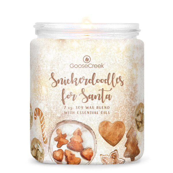 Goose Creek Candle® Snickerdoodles for Santa 1-Docht-Kerze 198g