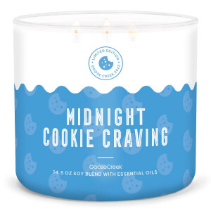 Goose Creek Candle® Midnight Cookie Craving 3-Docht-Kerze 411g