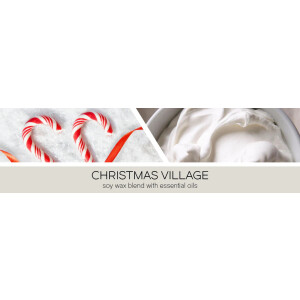 Christmas Village 3-Docht-Kerze 411g