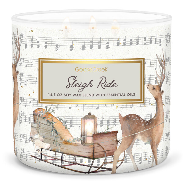 Sleigh Ride 3-Docht-Kerze 411g