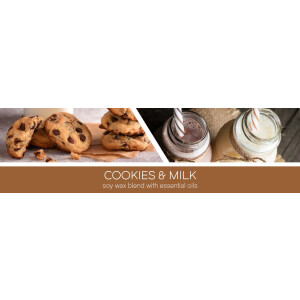 Cookies &amp; Milk 3-Docht-Kerze 411g