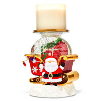 Bath & Body Works® Jar Holder Santa Sleigh Globe