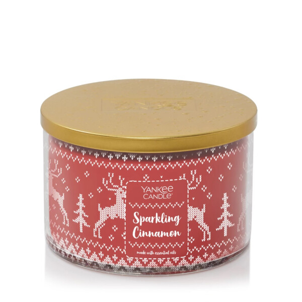 Yankee Candle® Sparkling Cinnamon 3-Docht-Kerze 510g