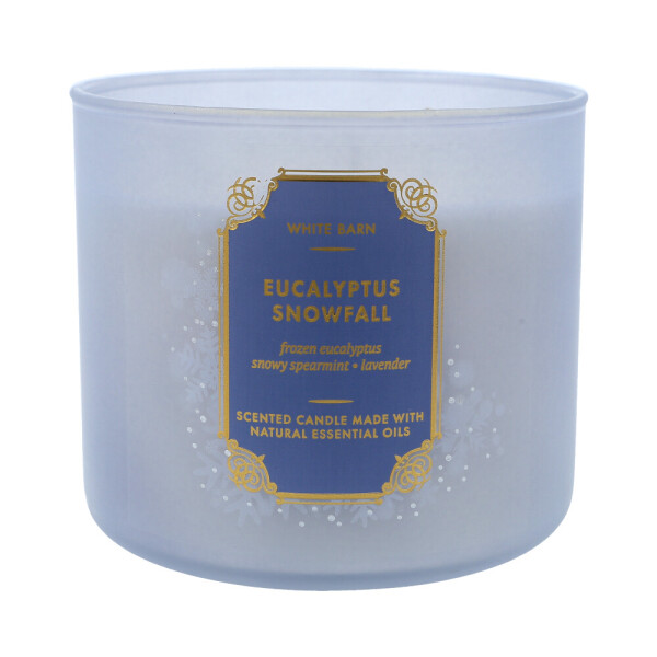 Eucalyptus Snowfall 3-Docht-Kerze 411g