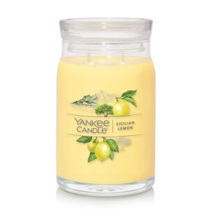 Yankee Candle® Sicilian Lemon Signature Glas 567g