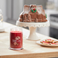 Yankee Candle® Frosty Gingerbread Signature Glas 567g