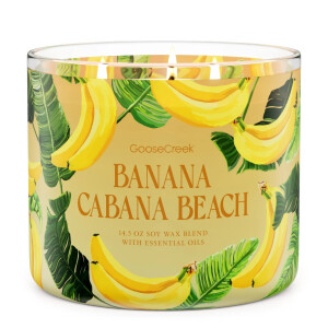 Banana Cabana Beach 3-Docht-Kerze 411g