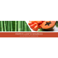 Papaya Leaf & Bamboo 3-Docht-Kerze 411g