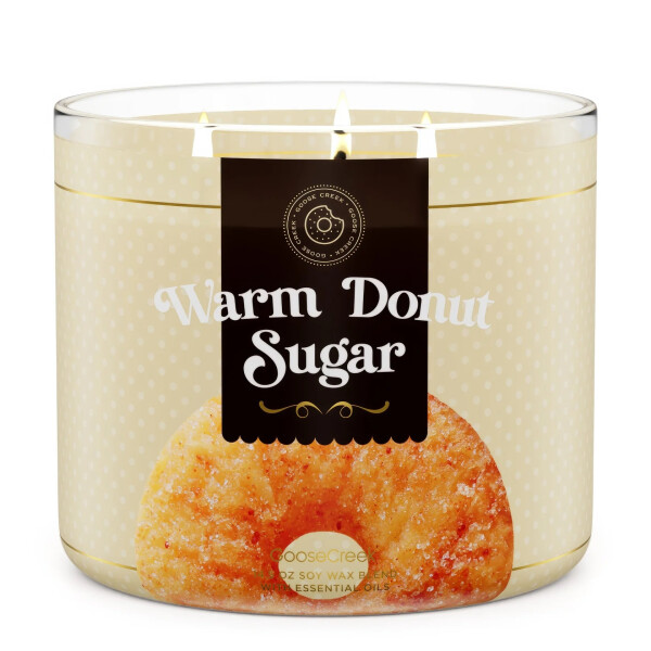 Warm Donut Sugar 3-Docht-Kerze 411g