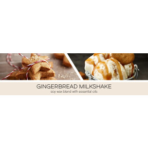 Goose Creek Candle® Gingerbread Milkshake 3-Docht-Kerze 411g