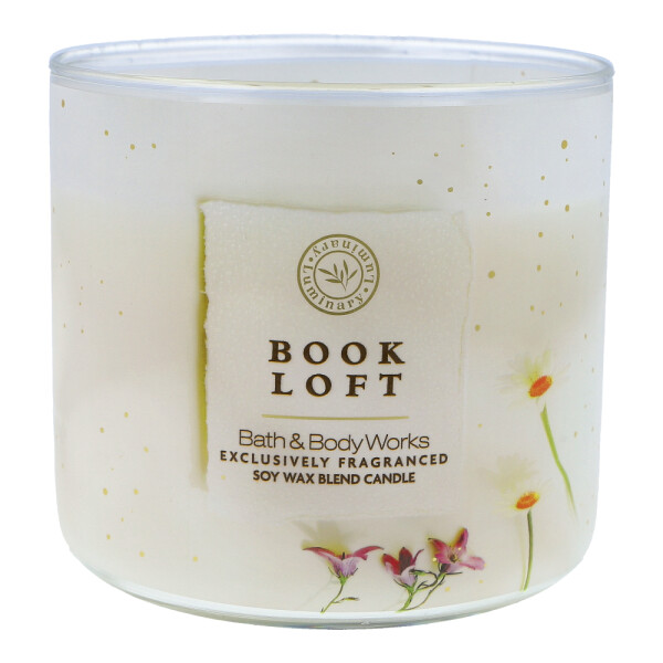 Book Loft 3-Docht-Kerze 411g